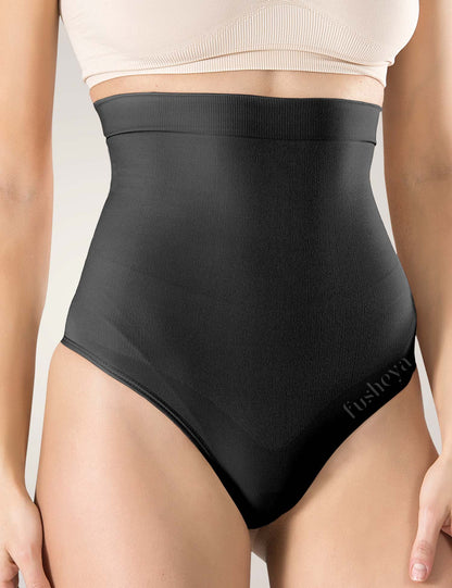 FUSHEYA High Waisted Thong Panty Body Shaper 